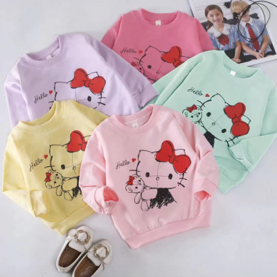 sweater girls hello kitty bear cute IDN 23 - sweater anak perempuan (ONLY 4PCS)